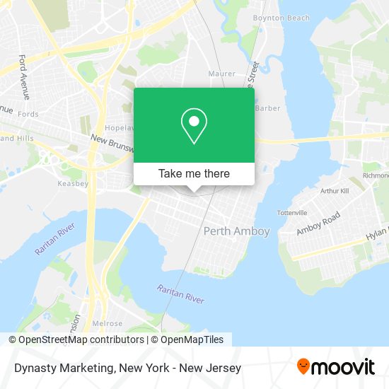 Dynasty Marketing map