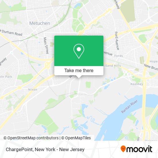 ChargePoint map