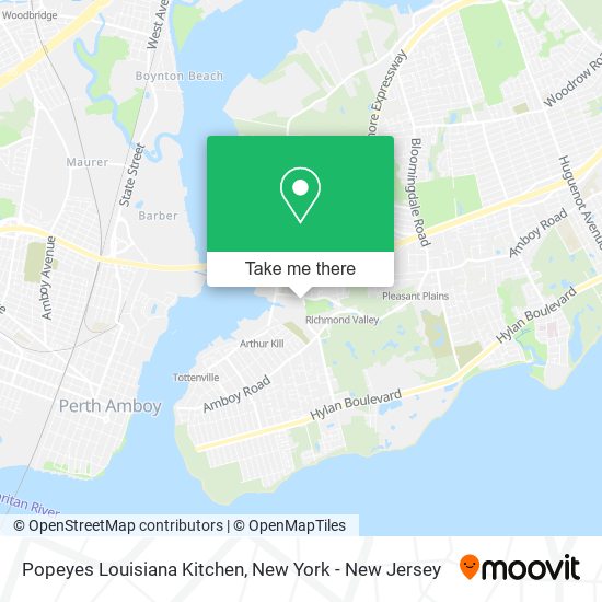 Mapa de Popeyes Louisiana Kitchen