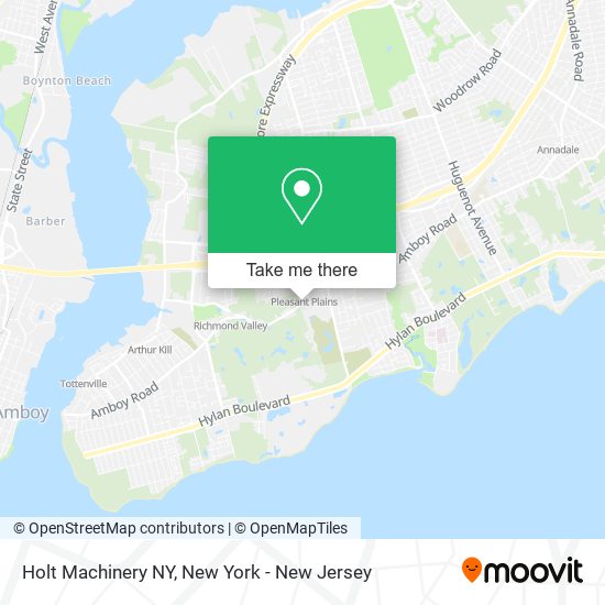 Mapa de Holt Machinery NY