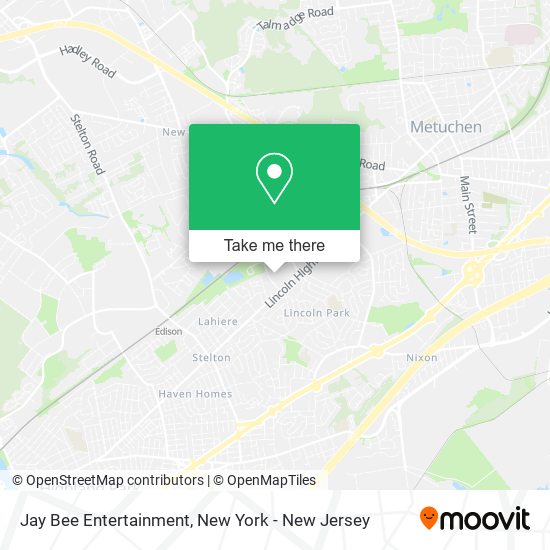 Jay Bee Entertainment map