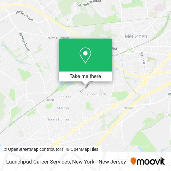 Mapa de Launchpad Career Services