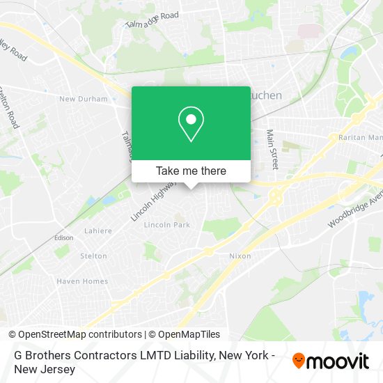 G Brothers Contractors LMTD Liability map