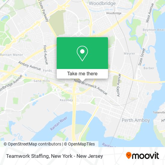 Teamwork Staffing map