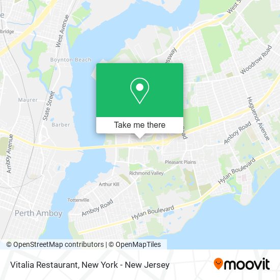 Mapa de Vitalia Restaurant