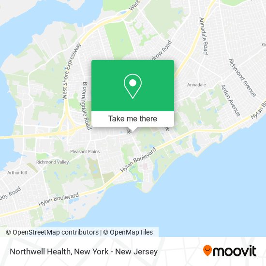 Northwell Health map