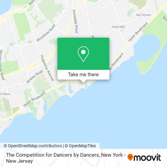 Mapa de The Competition for Dancers by Dancers
