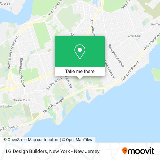 LG Design Builders map