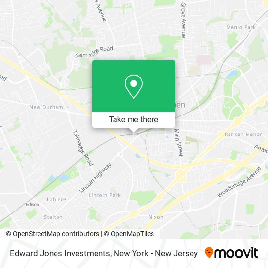 Edward Jones Investments map