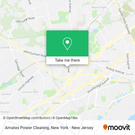 Amatex Power Cleaning map