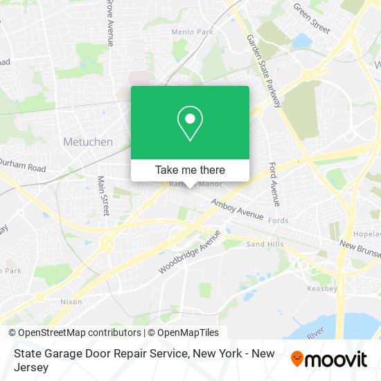 Mapa de State Garage Door Repair Service