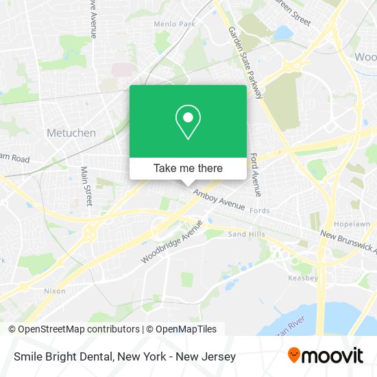 Smile Bright Dental map