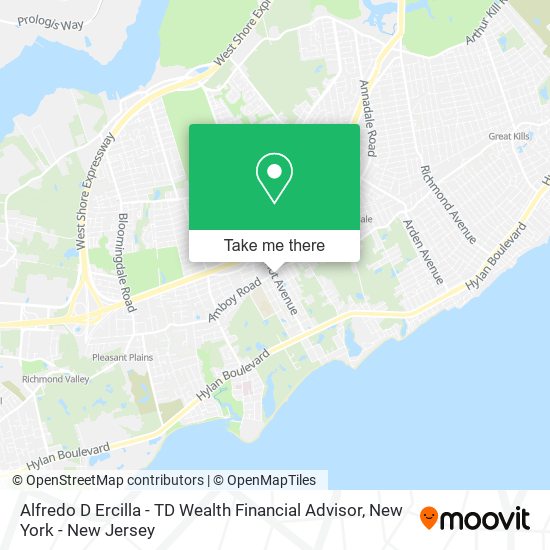 Alfredo D Ercilla - TD Wealth Financial Advisor map