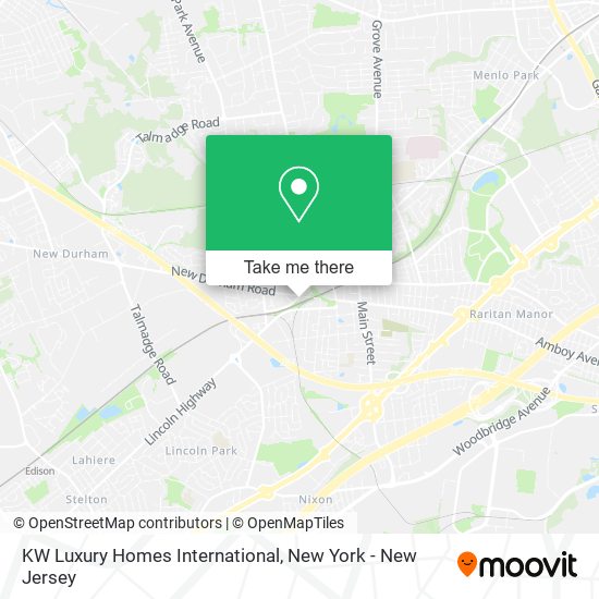 KW Luxury Homes International map