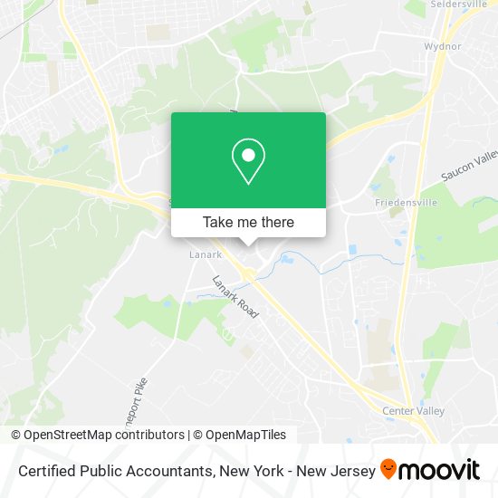 Certified Public Accountants map