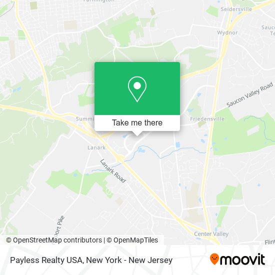 Payless Realty USA map