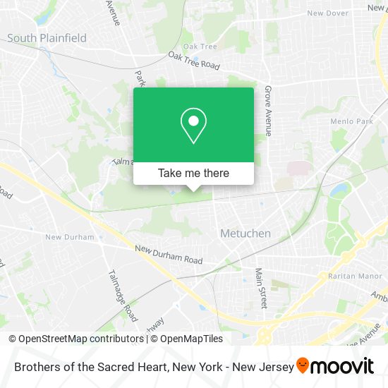 Brothers of the Sacred Heart map