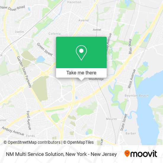 NM Multi Service Solution map