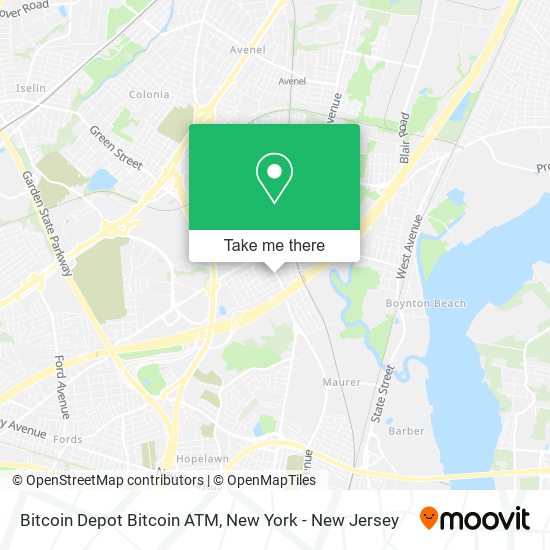 Bitcoin Depot Bitcoin ATM map