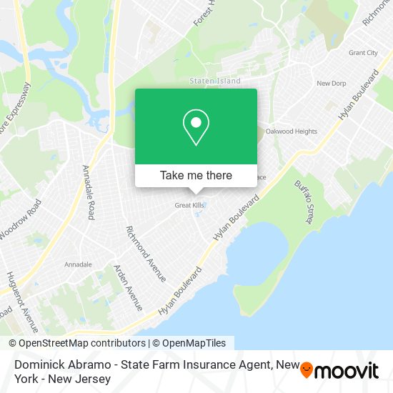 Dominick Abramo - State Farm Insurance Agent map