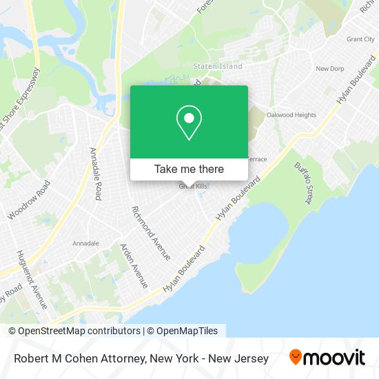 Mapa de Robert M Cohen Attorney