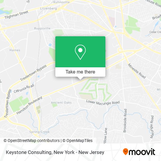 Mapa de Keystone Consulting