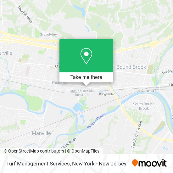 Turf Management Services map