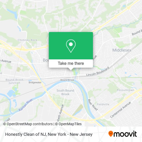 Mapa de Honestly Clean of NJ