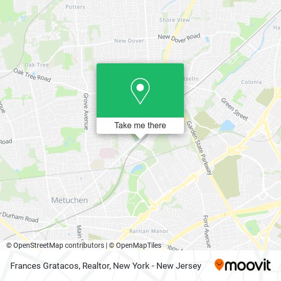 Frances Gratacos, Realtor map