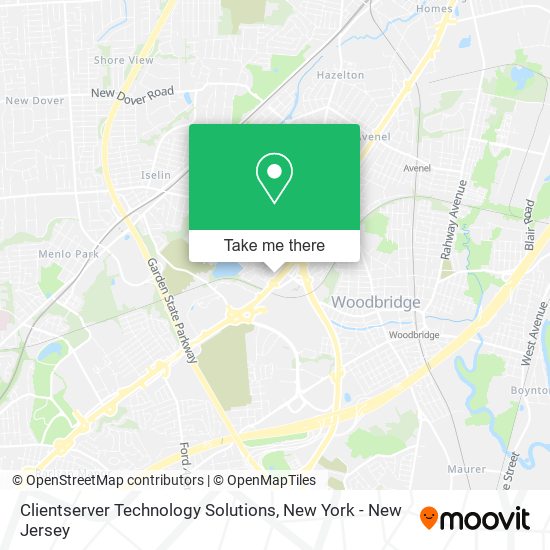Clientserver Technology Solutions map
