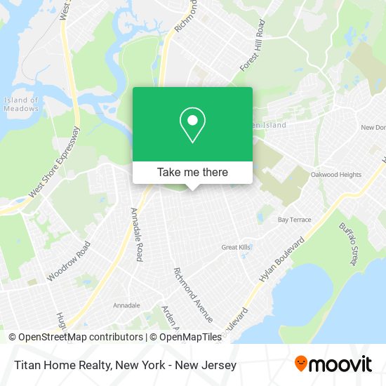 Titan Home Realty map