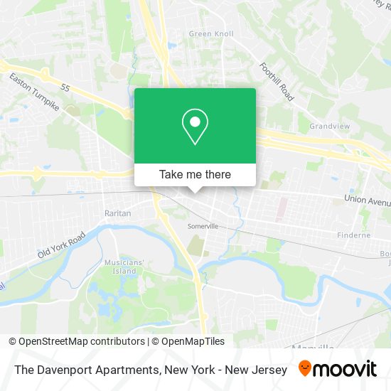 The Davenport Apartments map