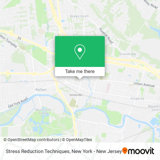 Stress Reduction Techniques map