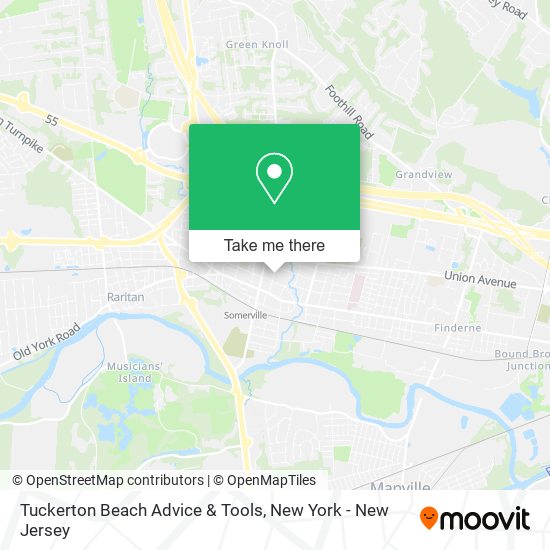 Mapa de Tuckerton Beach Advice & Tools