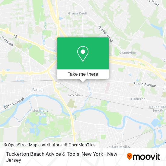 Tuckerton Beach Advice & Tools map