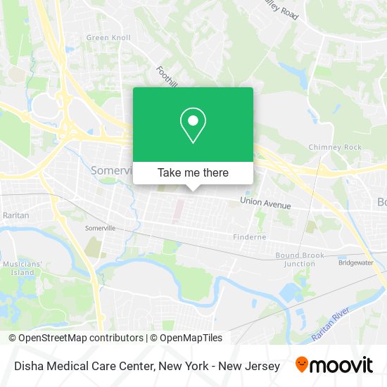 Mapa de Disha Medical Care Center