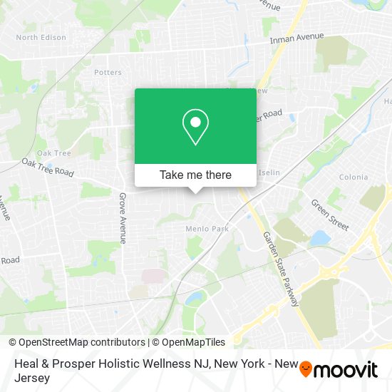 Mapa de Heal & Prosper Holistic Wellness NJ
