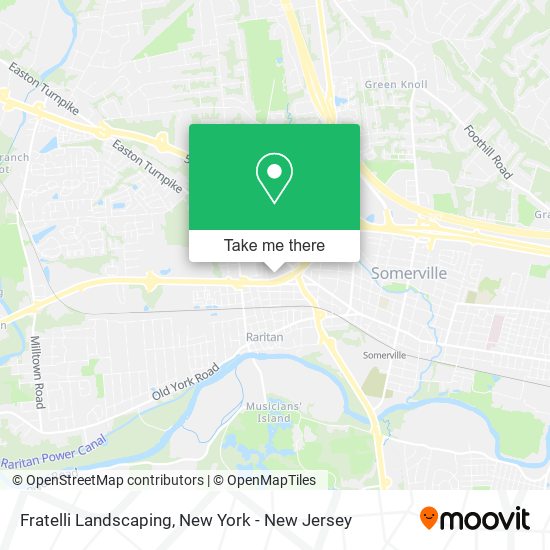 Fratelli Landscaping map