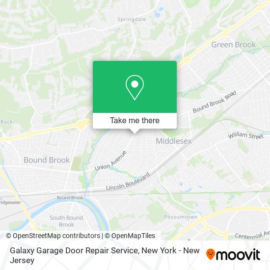 Mapa de Galaxy Garage Door Repair Service