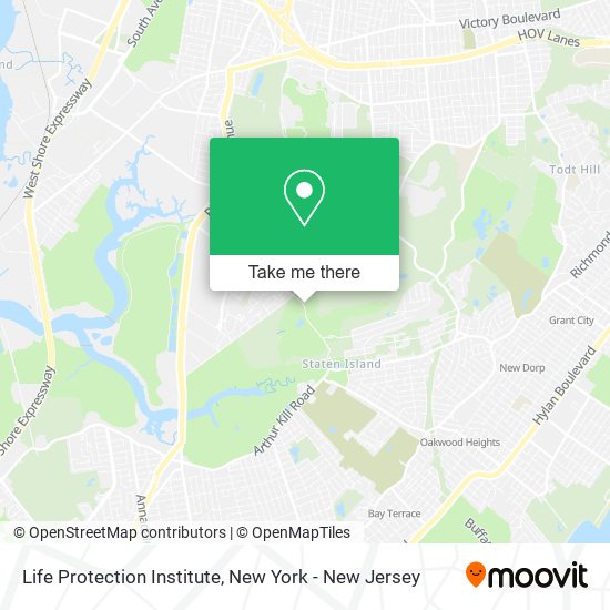 Life Protection Institute map