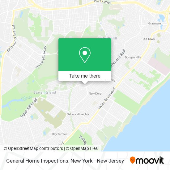 General Home Inspections map