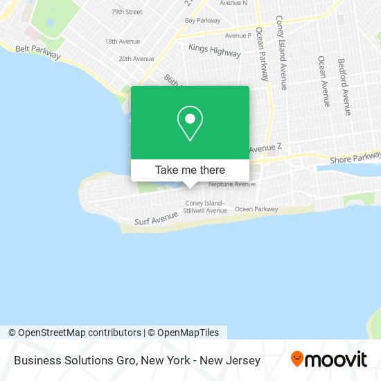Mapa de Business Solutions Gro