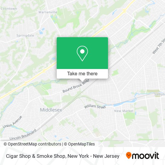 Cigar Shop & Smoke Shop map
