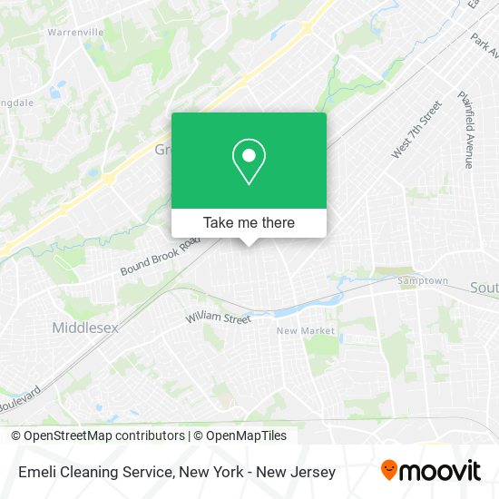 Emeli Cleaning Service map