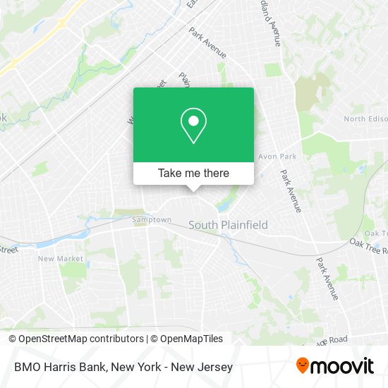 BMO Harris Bank map