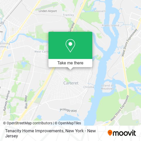 Tenacity Home Improvements map