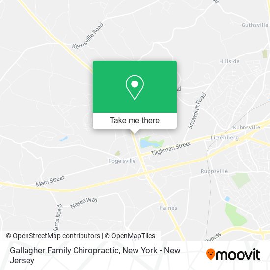 Gallagher Family Chiropractic map