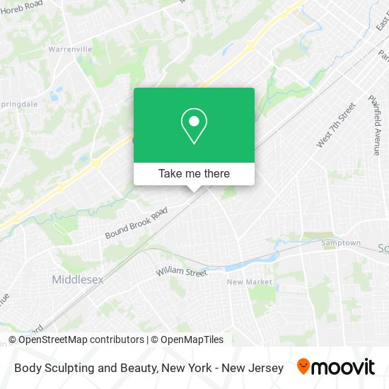 Body Sculpting and Beauty map