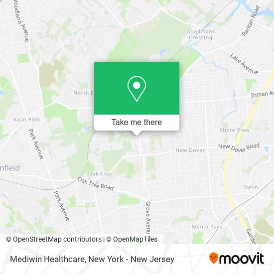 Mediwin Healthcare map