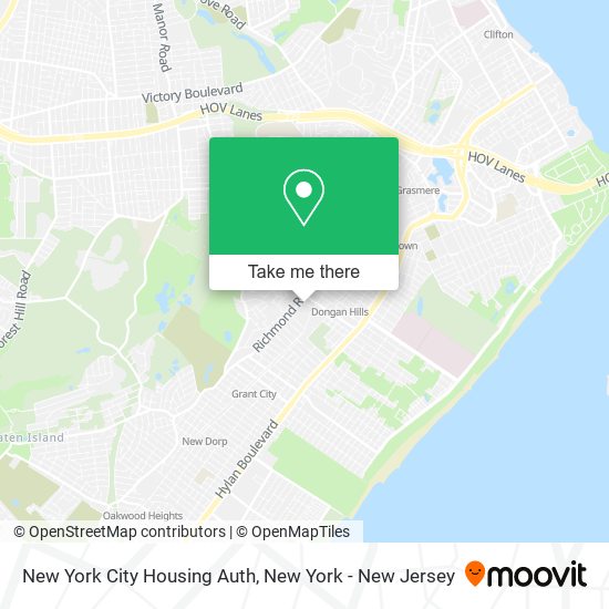 New York City Housing Auth map